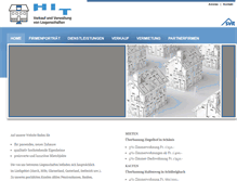Tablet Screenshot of hit-ag.ch